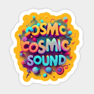 Cosmic Sound Sticker